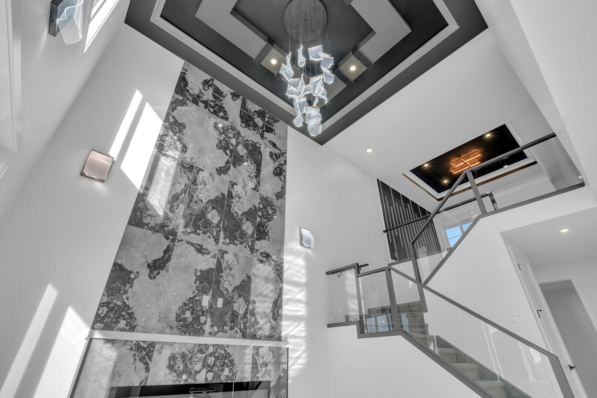 Woodbend Leduc entry stairwell