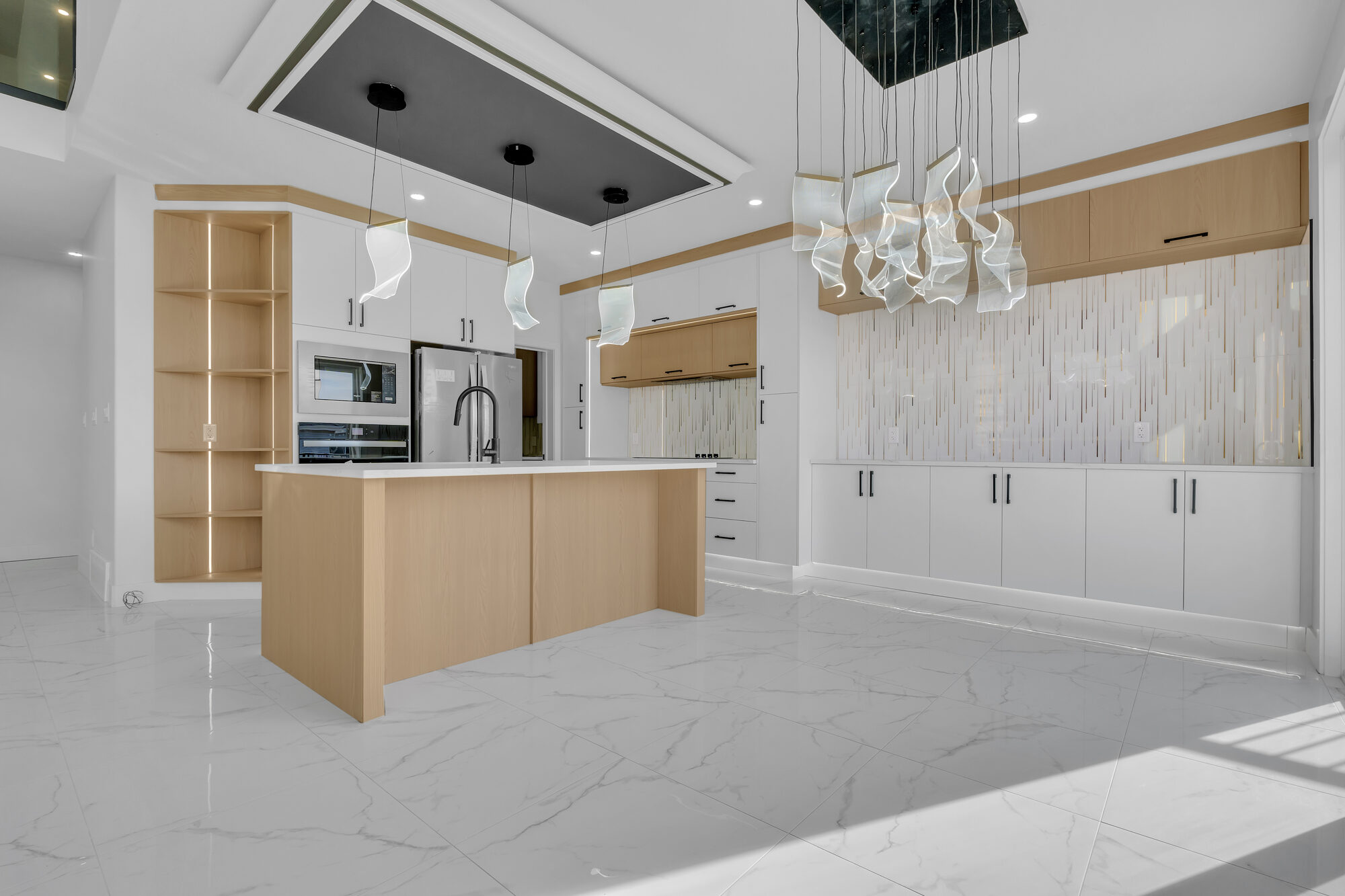 Woodbend Leduc kitchen island